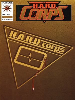 cover image of H.A.R.D. Corps (1992), Issue 13